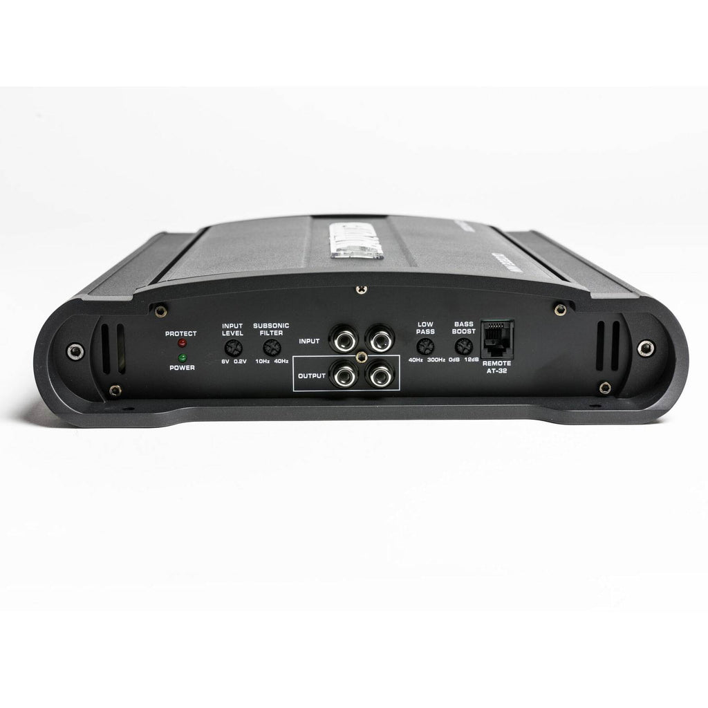 Autotek MM2020.1D 2000 watts The Mean Machine Subwoofer Monoblock Stable Class D Amplifier, Black - 1 Ohm