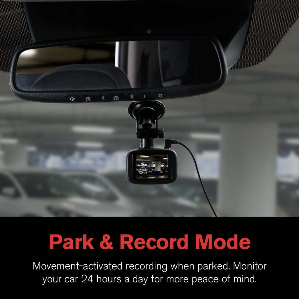 YADA 1080p Roadcam 120 Degree Wide Angle Lense, 2.2" LCD screen, G-Sensor Technology with Park and Record Mode, Loop Recording