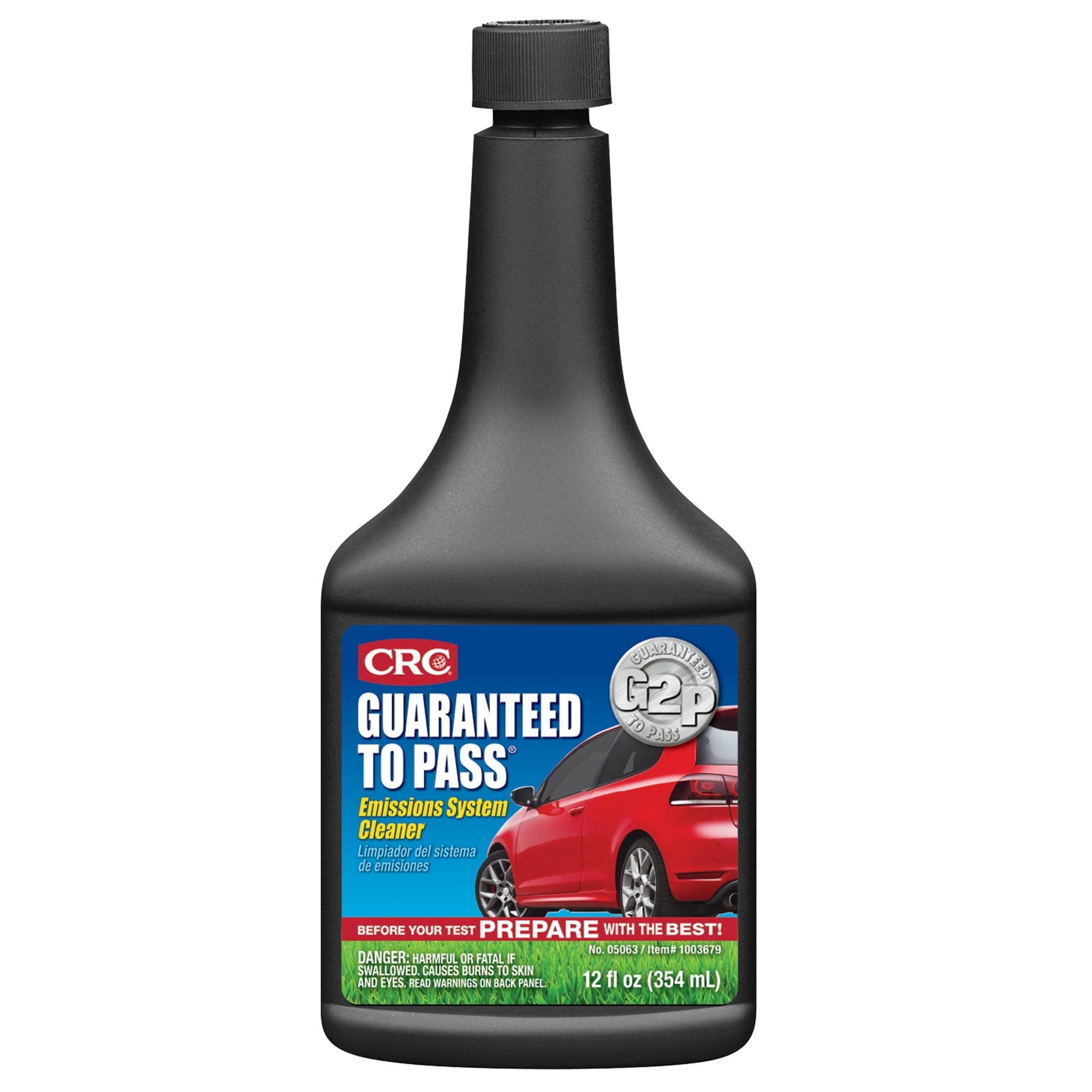 CRC Emissions Test Advance Formula Fuel System Treatment, 12 oz