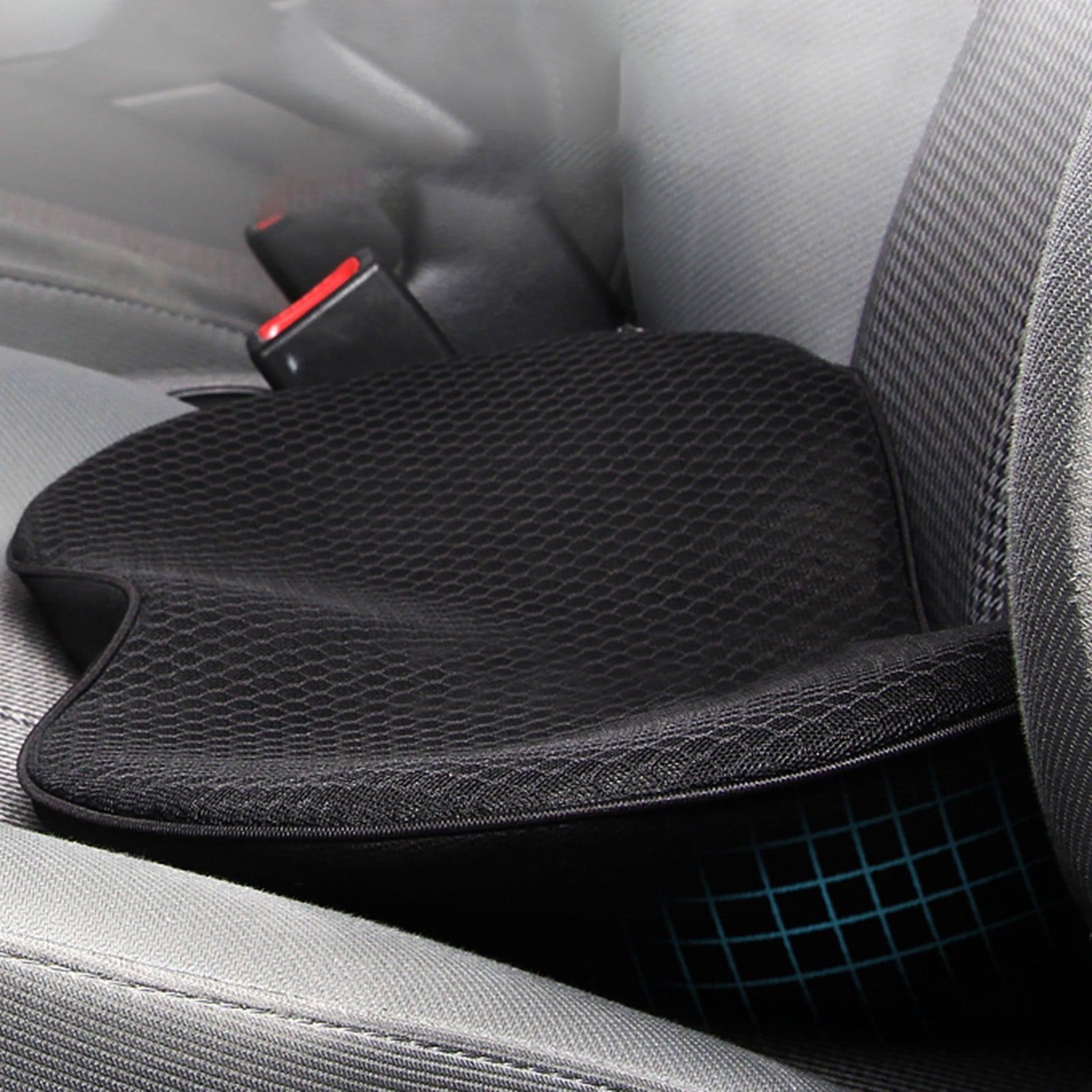 SHENGXINY Car Booster Seat Clearance Car Seat Cushion for Car Seat Driver/Passenger Lumbar Support-for Driving Improve Vision/Posture-Memory Foam Car Seat Cushion for Hip Pain
