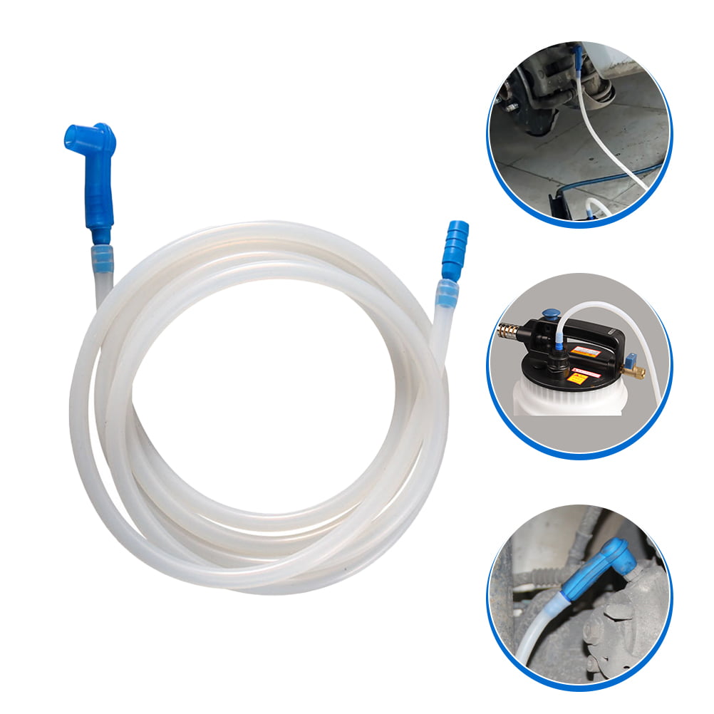 Brake Hose Bleeder Fluid Oil Replacement Car Tool Vacuum Connector Kit Bleeding Changer Change Lockable Motorcycle Clear