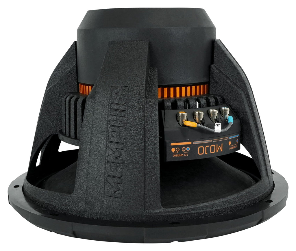 2 Memphis Audio MOJO 1512 15" 3000 Watt Competition Car Subwoofers Subs MOJO1512
