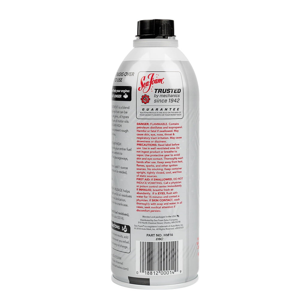 Sea Foam High Mileage Motor Treatment Additive, 16 oz
