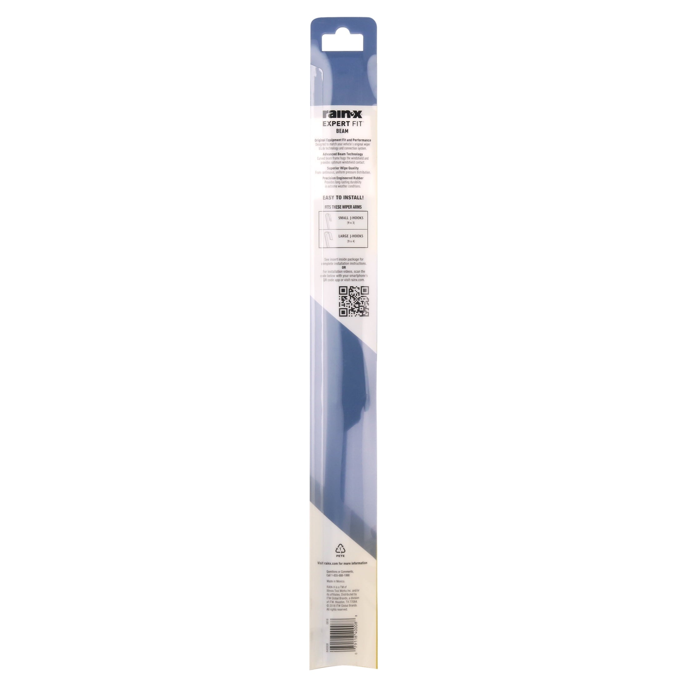 Rain-X Expert Fit Beam Windshield Wiper Blade, 19 " B19-1 - 840008