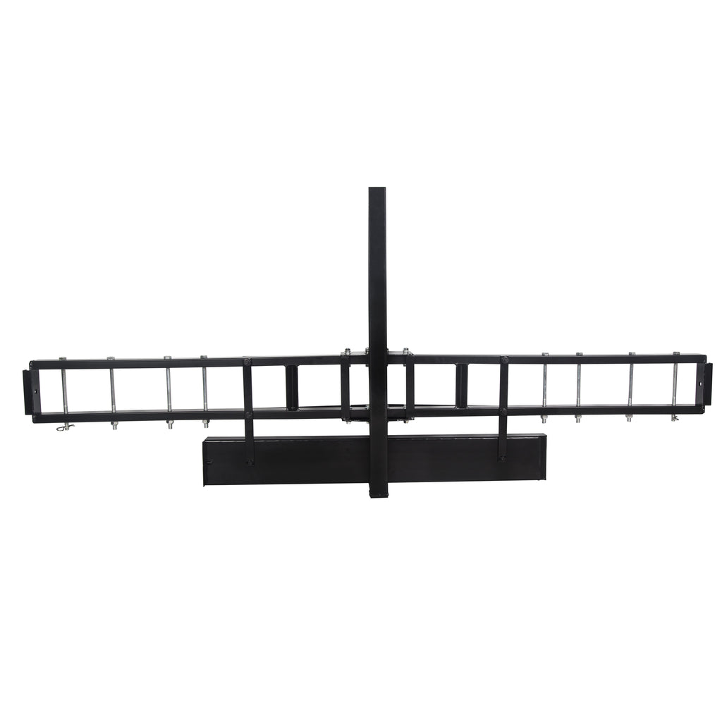 Kojem 500 Lbs Heavy Duty Motorcycle Dirt Bike Scooter Carrier Hitch Rack Hauler Trailer with Loading Ramp