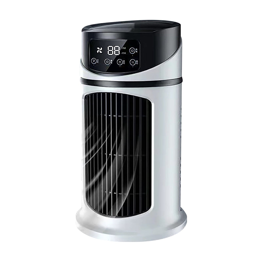 Vikakiooze Promotion on sale! Mini Air Cooler Desktop USB Small Air Conditioner Household Dormitory Fan/air conditioner portable for room