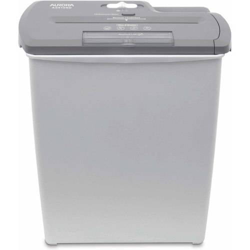 Aurora AS810SD 8-Sheet Strip-Cut Paper/CD/Credit Card Shredder