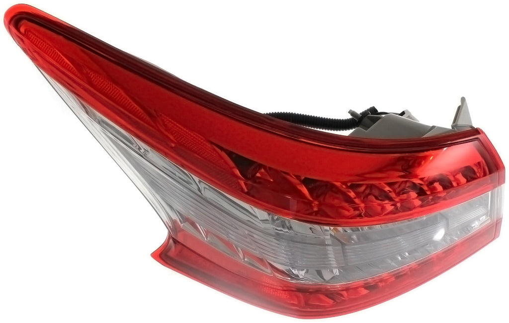 Tail Light Compatible With 2013-2015 Nissan Sentra Left Driver Side, Outer With bulb(s)