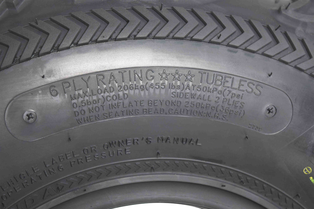 Kenda Bear Claw EX 25x8-12 F 25x10-12 R ATV 6 PLY Tires Bearclaw - 4 Pack Set