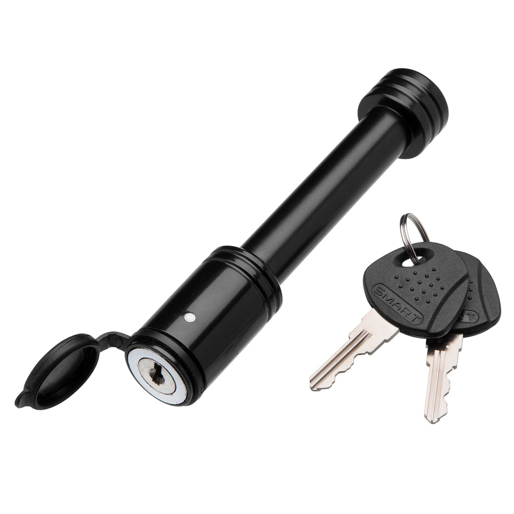 TowSmart 5/8 in. Barrel Style Receiver Lock, Black Powder Coat, 7278