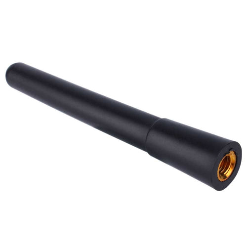 4" Universal Car Black Short Stubby Antenna AM/FM Radio Aerial Mast Screw Type