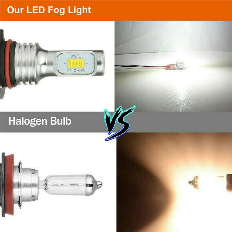 IVBDQV For Toyota Corolla 1993-1997 2001-2013 LED Headlight Bulbs High / Low 9005 9006 6000K White 2pcs