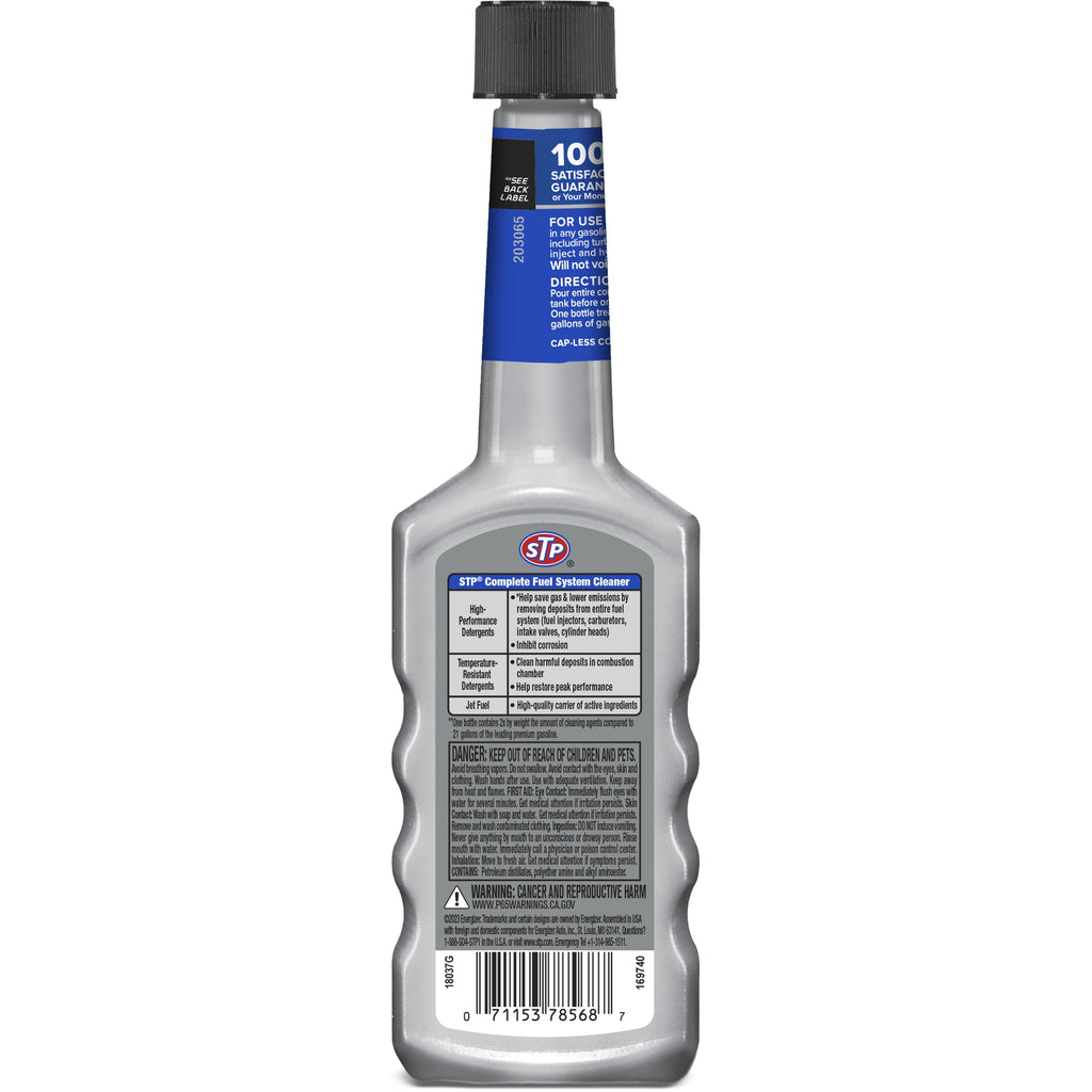 STP Complete Fuel System Cleaner - 5.25 FL OZ Bottle