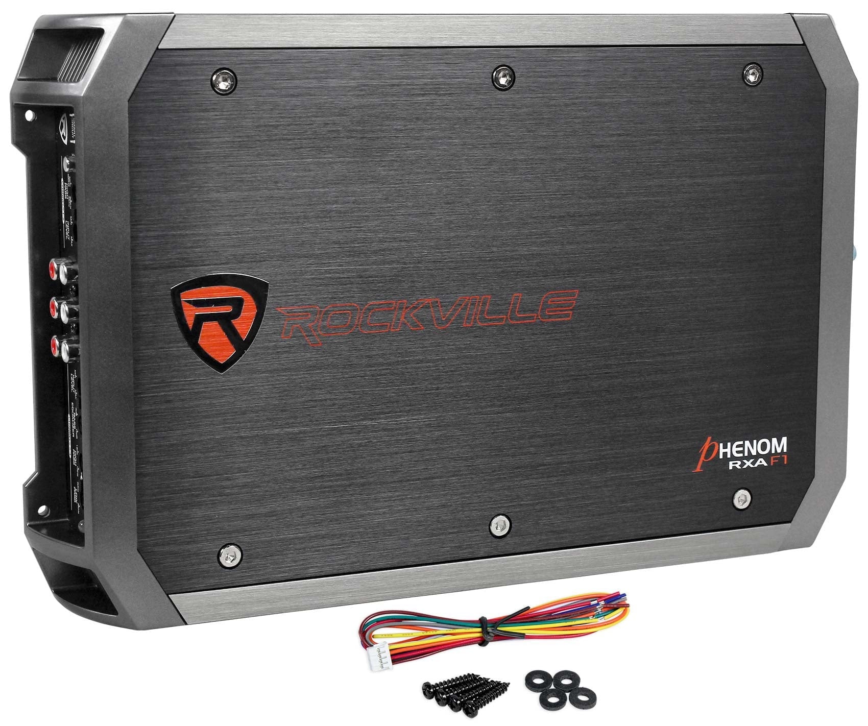 Pair Rockville RV65.2C 6.5" Component Speakers+6.5" Coaxial+4-Ch Amplifier+Wires