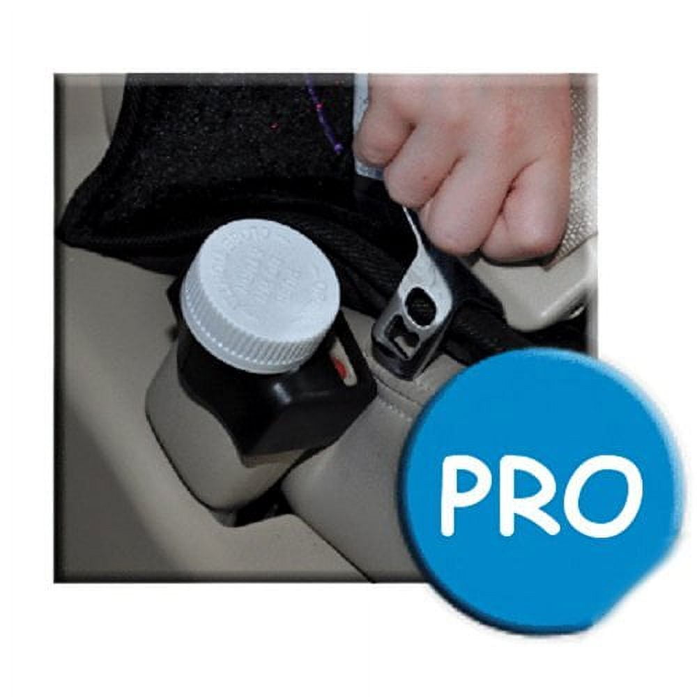 (1) Buckle Guard Car Seat Belt Button Cover in BLACK