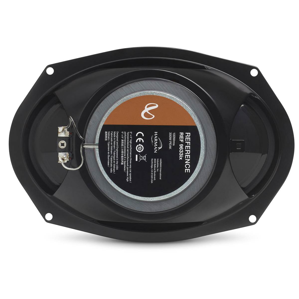 Infinity REF 9633ix 6x9" 3-way Triaxial Speakers