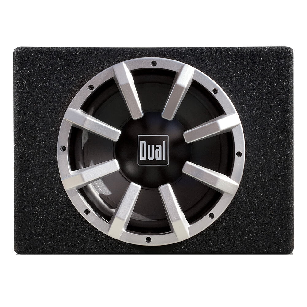 Dual Electronics TBX10A 10-inch, Enclosed Subwoofer with Built-in 300 Watt Amplifier