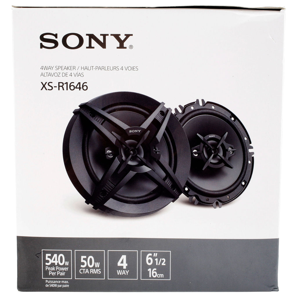 Sony XS-R1646 6.5" 4 way speakers