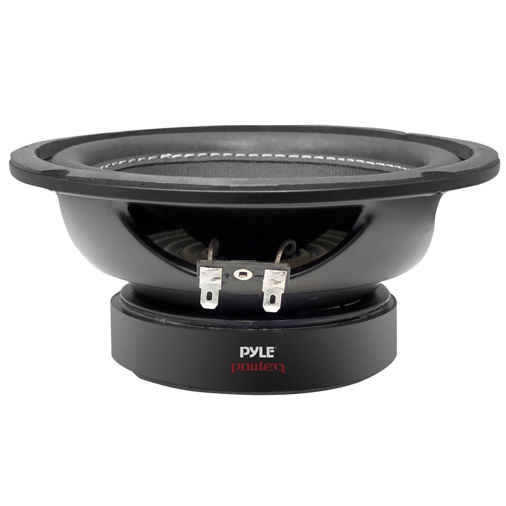 Pyle PLPW6D 6In 600W Dual 4 Ohm Car Audio Stereo Speaker Subwoofer, Black