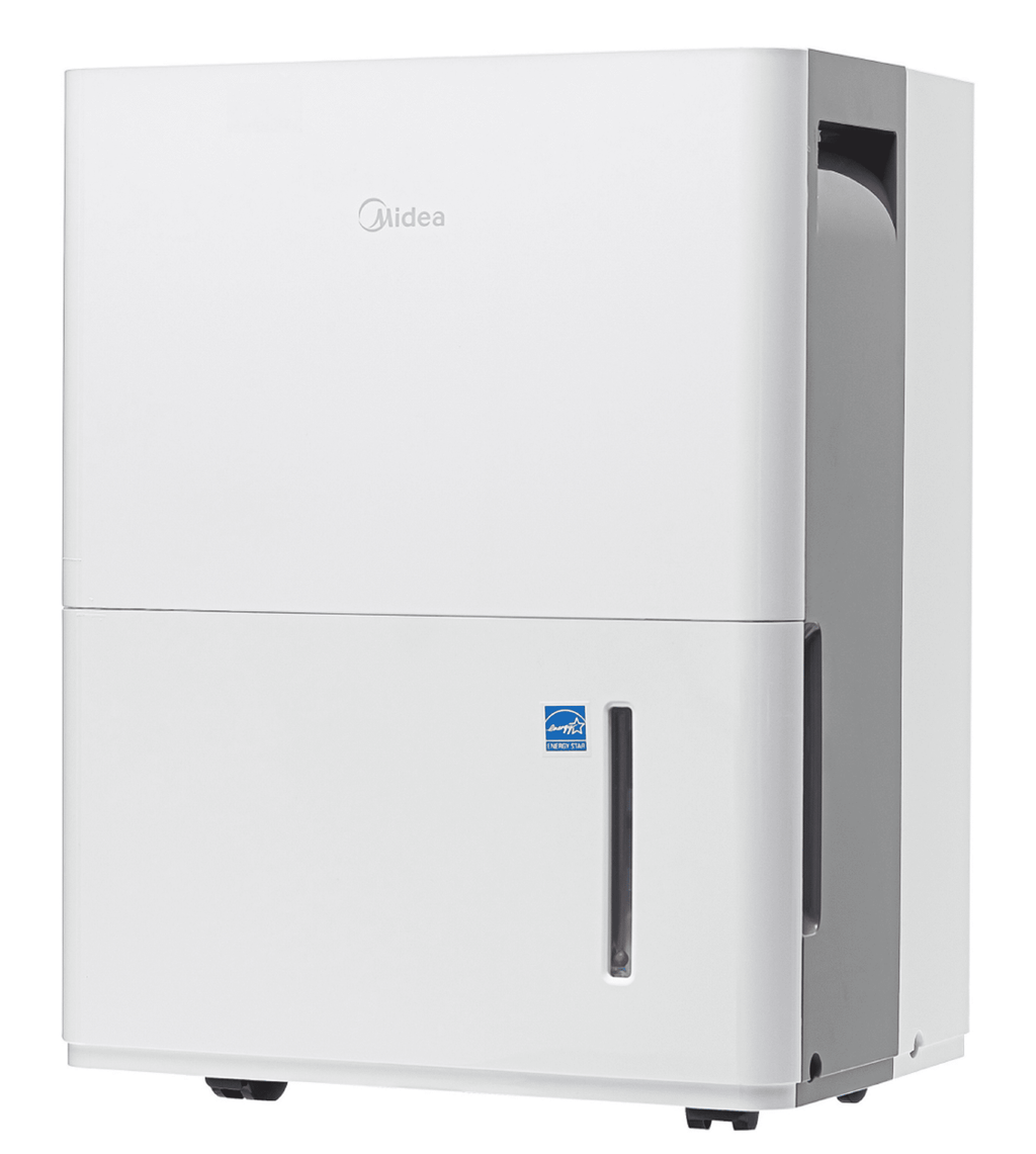 Midea 22-Pint Smart Dehumidifier - Damp Rooms, Energy Star, White, MAD22S1WWT