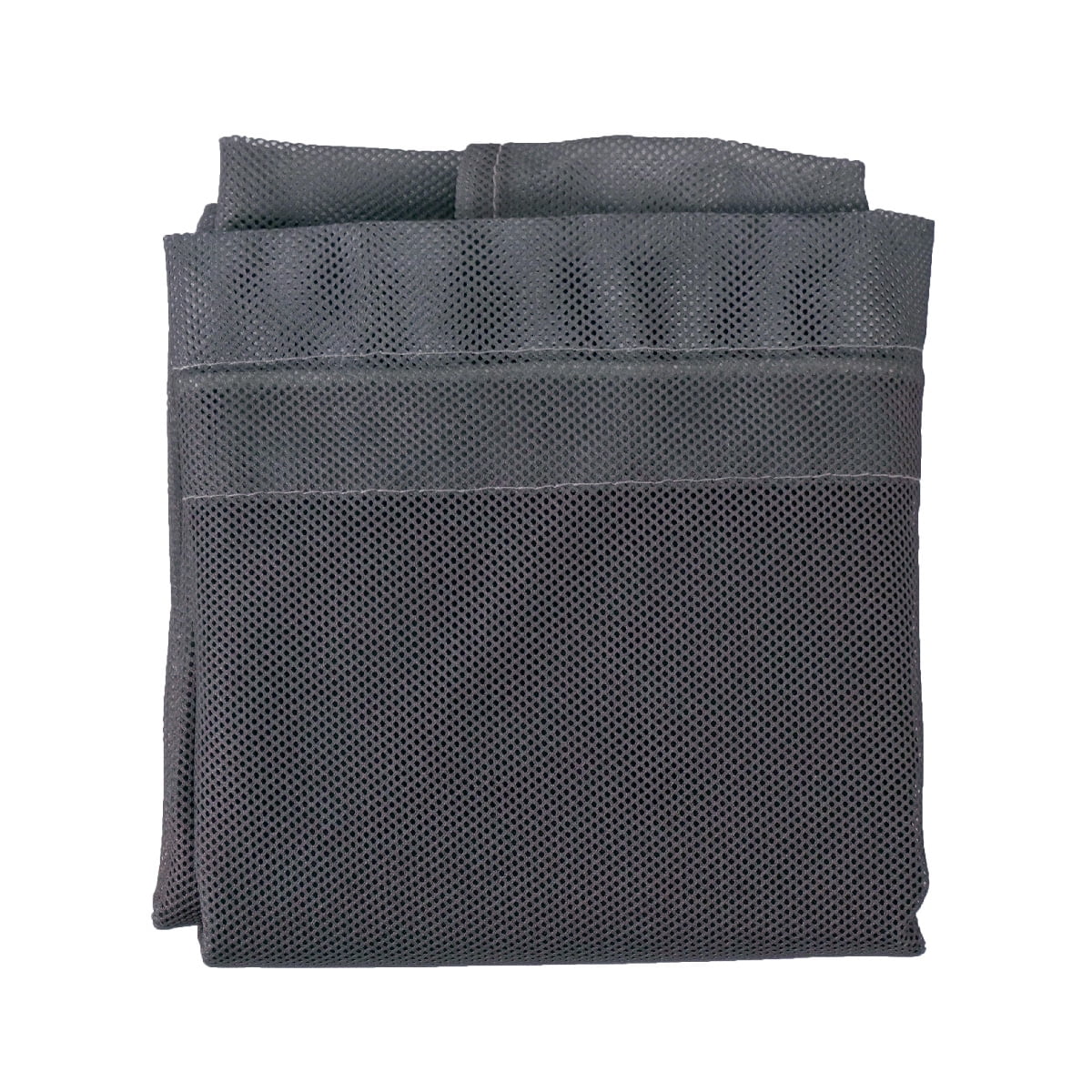 Auto Drive 2PK Grey Color Double Layer Curtain Sun Shade of Product Size 26" x 19.68"