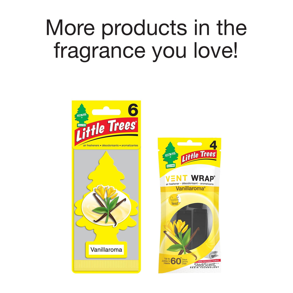 Little Trees Air Fresheners Vanillaroma Fragrance 3-Pack
