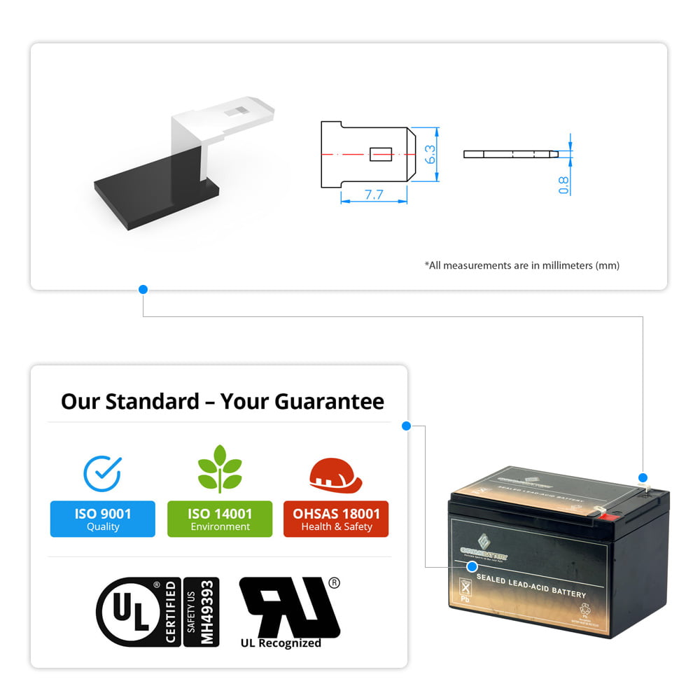 Chrome Battery 2 X New 12 Volts 12Ah Sealed Lead Acid Battery for Ebike Electric Scooter Battery