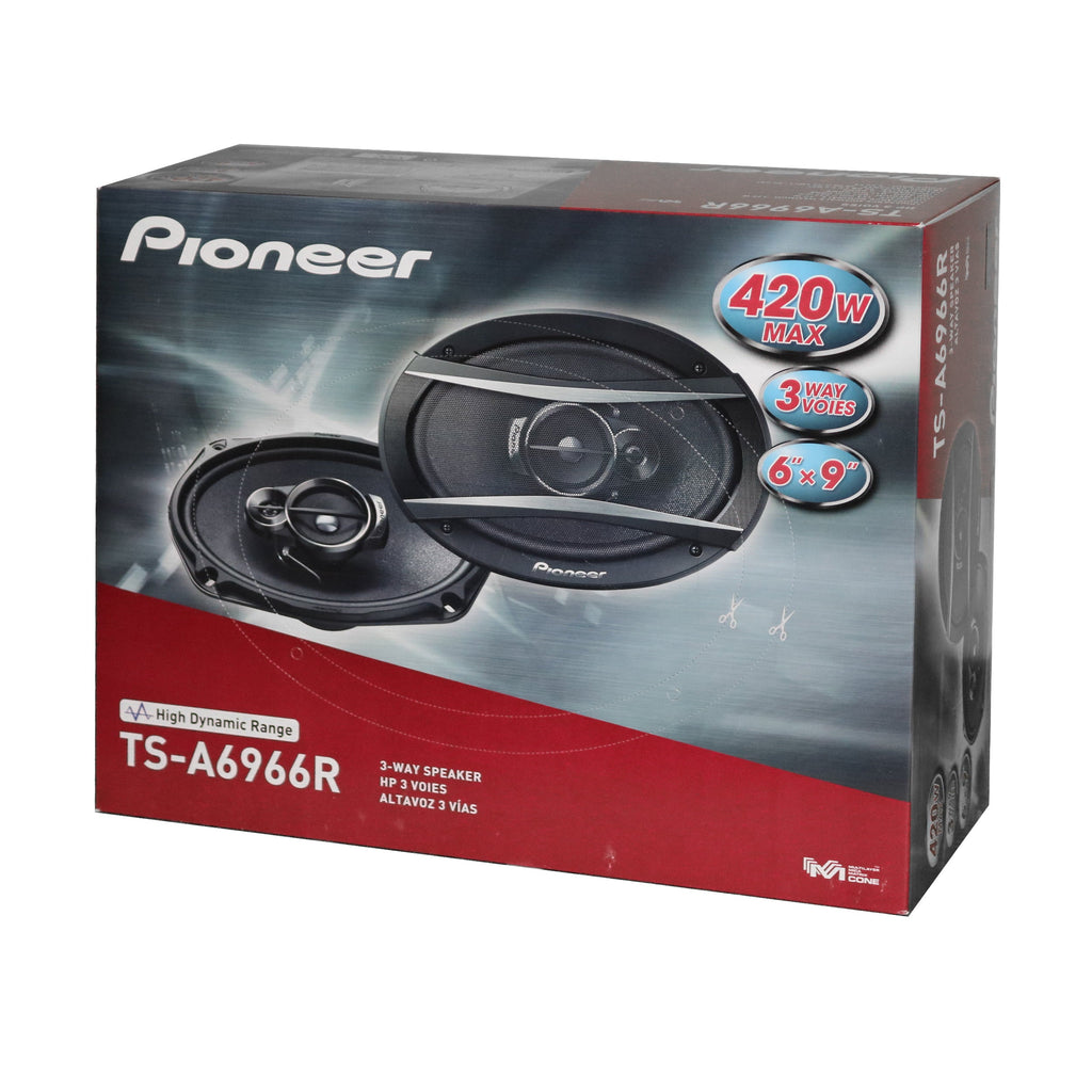 Pioneer (2) PAIRS TS-A6966R 6x9" 3-Way 420W Car Coaxial Audio Stereo Speakers