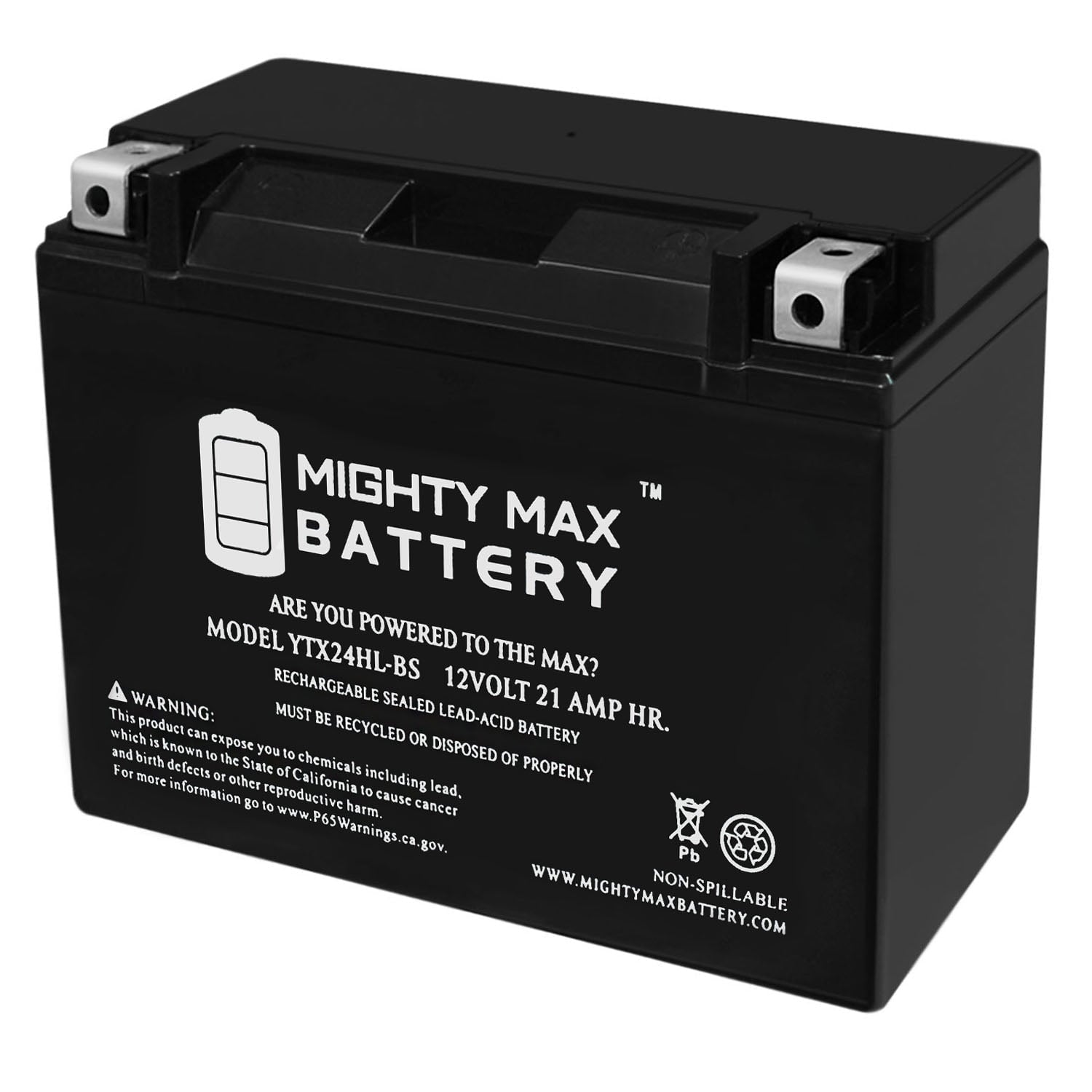 YTX24HL-BS Battery for Harley FL Honda Goldwing Yamaha Indian