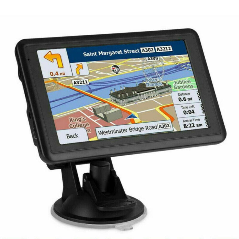 GPS for Car GPS Navigation for Car,5 inch Sat Nav 8GB+256MB Speed Voice Guidance Route Planning Lifetime Free Map Update