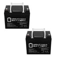 12V 35AH SLA INT Battery Replacement for Apex APX12-35 - 2 Pack