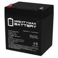 12V 5AH SLA Battery for Black  Decker Grasshog-CST2000 Lawn Mower