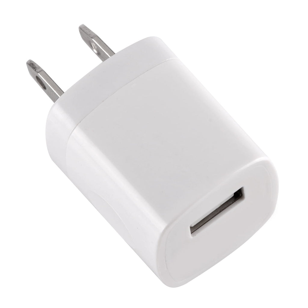 USB Wall Charger Adapter 1A/5V 5-Pack Travel USB Plug Charging Block Brick Charger Power Adapter Cube Compatible with iPhone XS/XS Max/X/8/7/6 Plus, Galaxy S9/S8/S8 Plus, Moto, Kindle, LG, HTC, Google