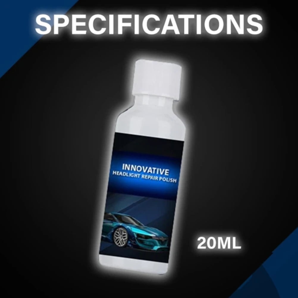 20ML Car Headlight Repair Fluid Car Scratch Remover Polish Paint Restorer Light Scratch Removal for Car