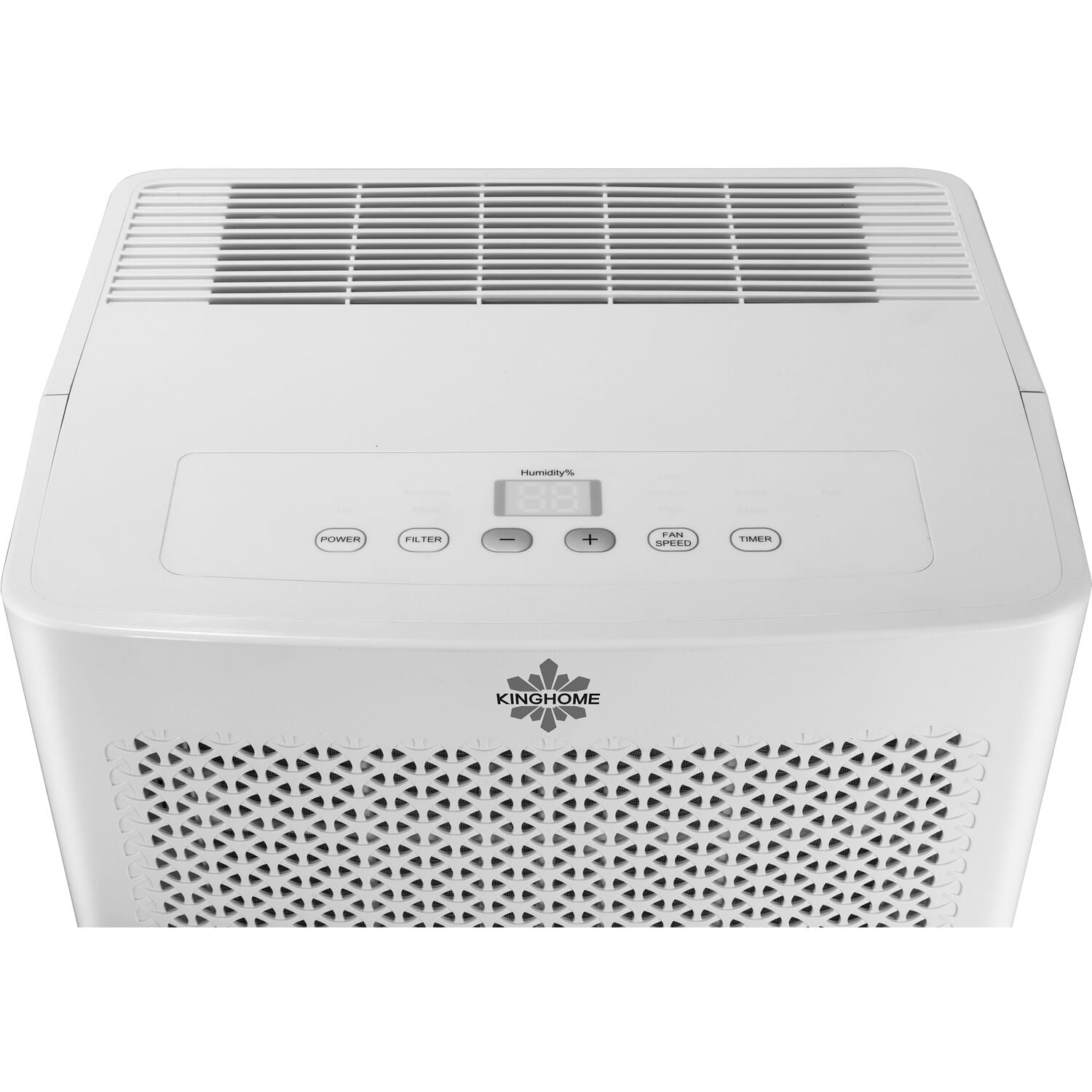 Kinghome Energy Star 35-Pint Portable Dehumidifier | Removes Moisture in Garages, Basements, Living Rooms, Large Areas up to 3,500 Sq.Ft. | LED Display | Removable Tank | KHD35BW