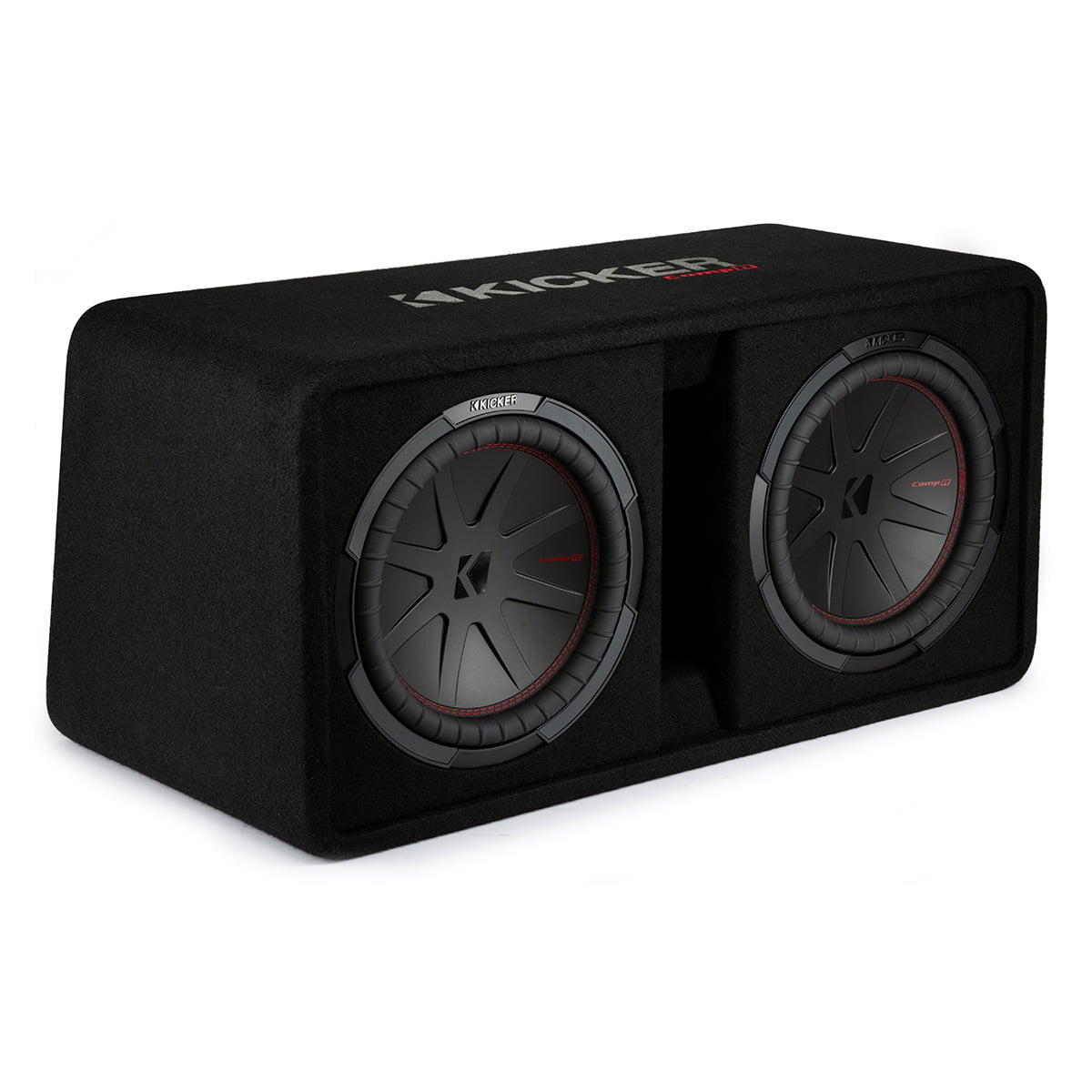 KICKER 48DCWR122 CompR 12" 2 Ohm 2000W Max Power Dual Car Audio Subwoofer