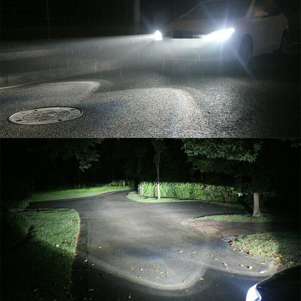 H11 LED Headlight Kit 6000K White Bulbs Low Beam for Toyota Camry 2007-2017