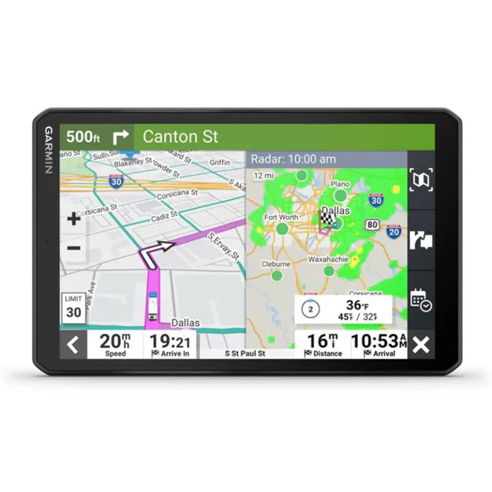 Garmin 010-02748-00 RV 895 8" RV GPS Navigator Bundle with Deco Gear Dual DC12V/24V Electronic Multifunction Car Socket and Deco Gear Hard Shell EVA Case