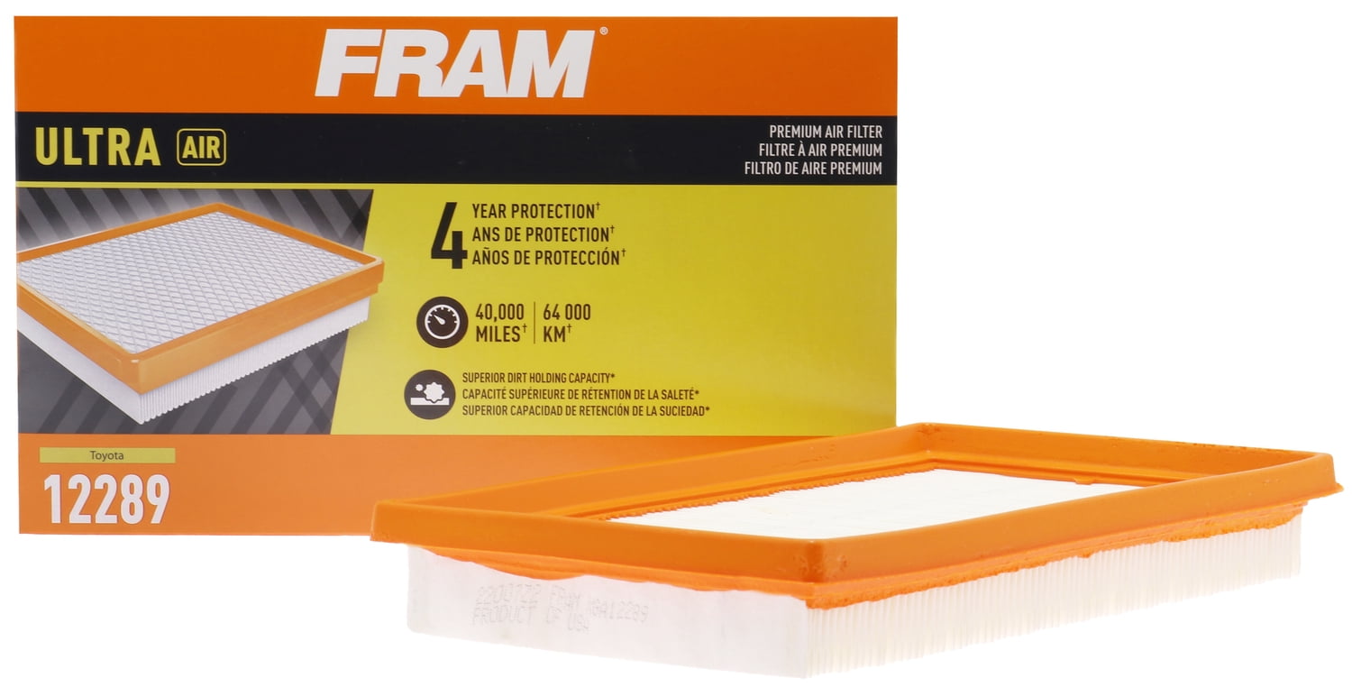 FRAM Ultra Air XGA12289, Premium Engine Air Filter for Select Lexus, Subaru, and Toyota Vehicles