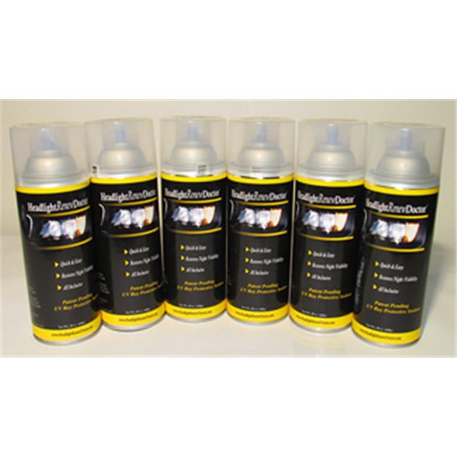 Headlight Renew Doctor HRD10406 UV Ray Protective Spray-On Sealant- Pack 6