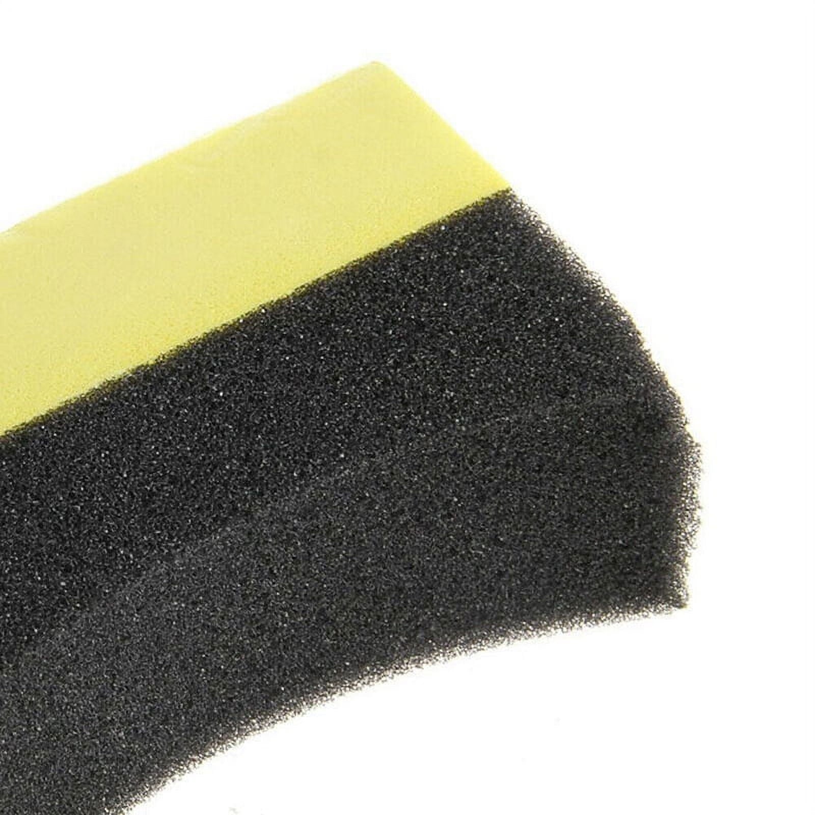 10Pcs Car Wheel Washer Tyre Tire Dressing Applicator Curved Foam Sponge Pad