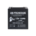 UB-YTX20CH-BS Battery Replacement for 2011 Suzuki LT-A750X King Quad 750 CC ATV - Factory Activated, Maintenance Free, Motorcycle Battery - 12V, 18AH, UpStart Battery Brand