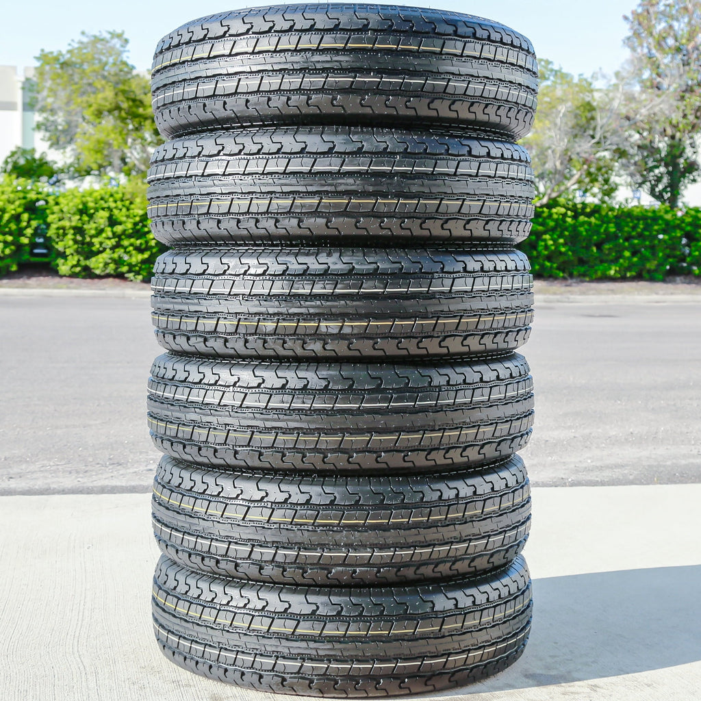 Tire Roundrule ST Hikee Semi Steel ST 235/80R16 Load F 12 Ply Trailer