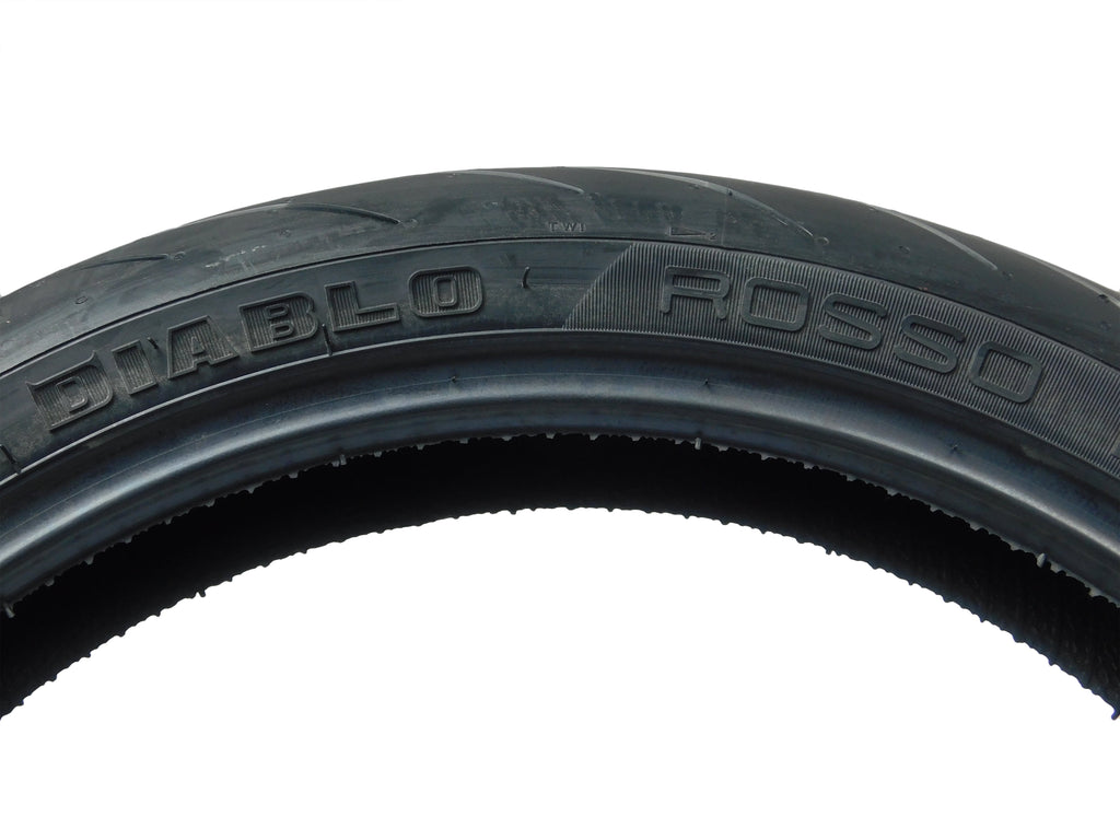 Pirelli Diablo Rosso III 120/70ZR17 160/60ZR17 Front & Rear Motorcycle Tire Set 120/70-17 160/60-17