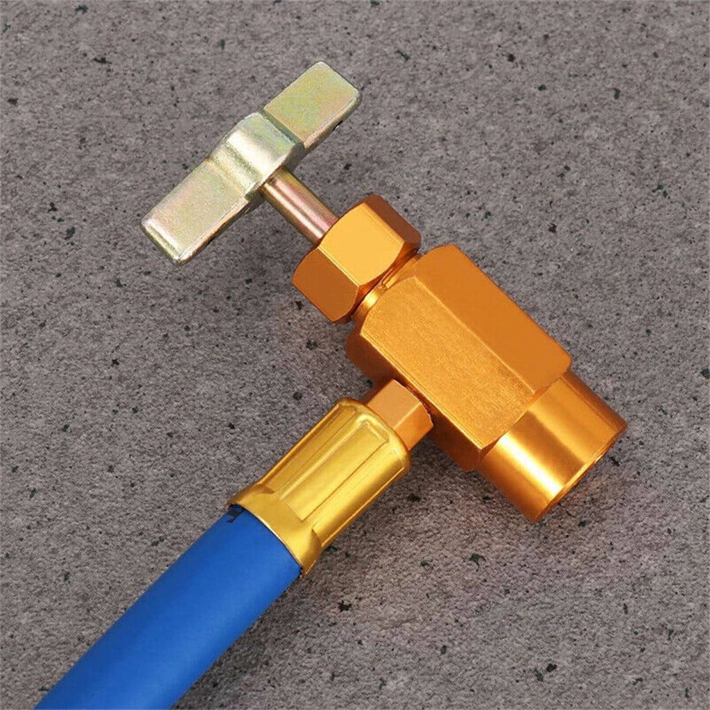 Daiosportswear Clearance Car R134A A/C Air Conditioning Refrigerant Recharge Hoses Tool with Gauge Tube