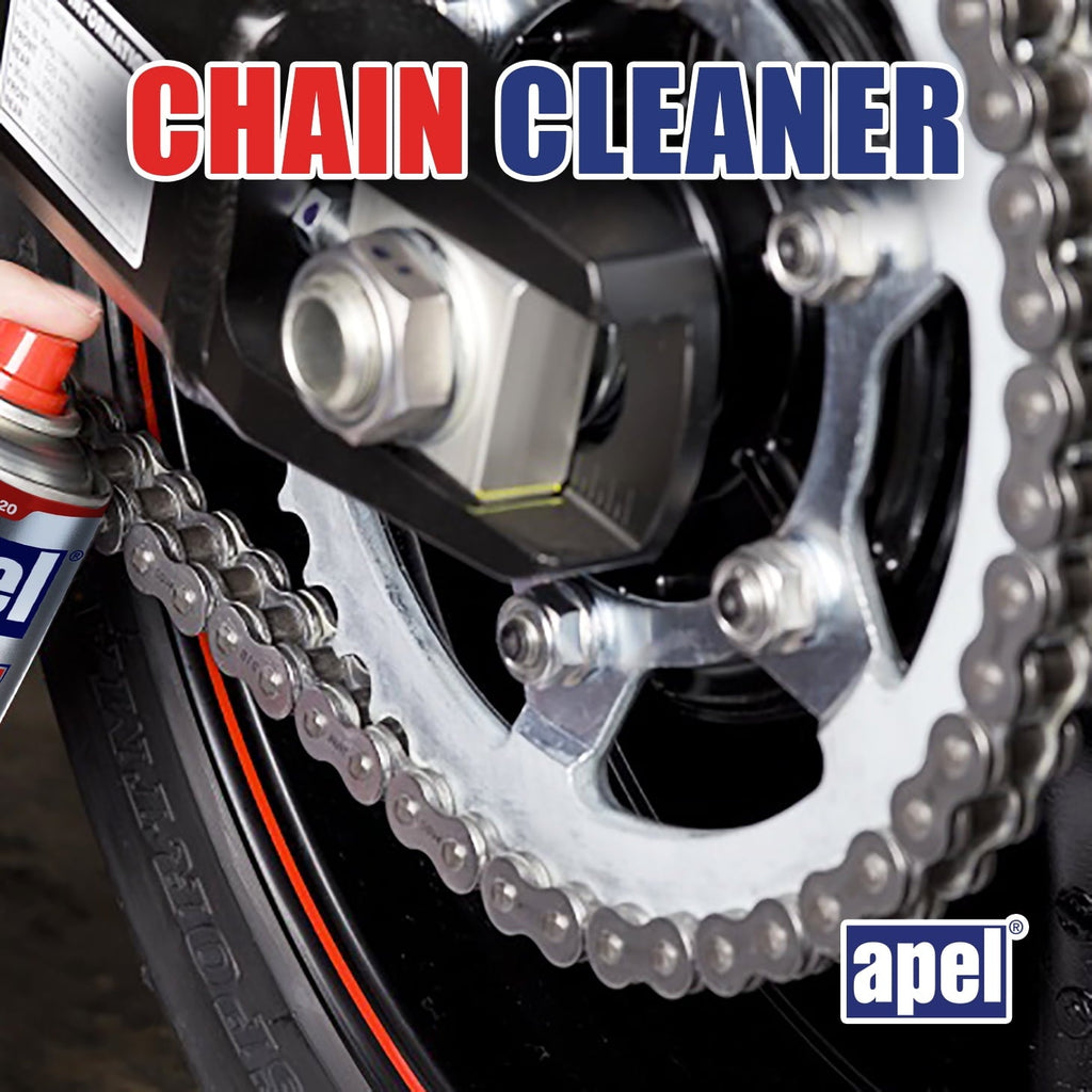 APEL Brake Parts Cleaner (6 x 15.1 fl oz) Brake Pad Disc Springs Calipers (Pack of 6)