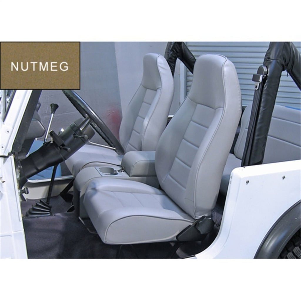 Rugged Ridge 13402.07 Factory Style Replacement Seat Fits select: 1997-2003 JEEP WRANGLER / TJ, 1989-1995 JEEP WRANGLER / YJ