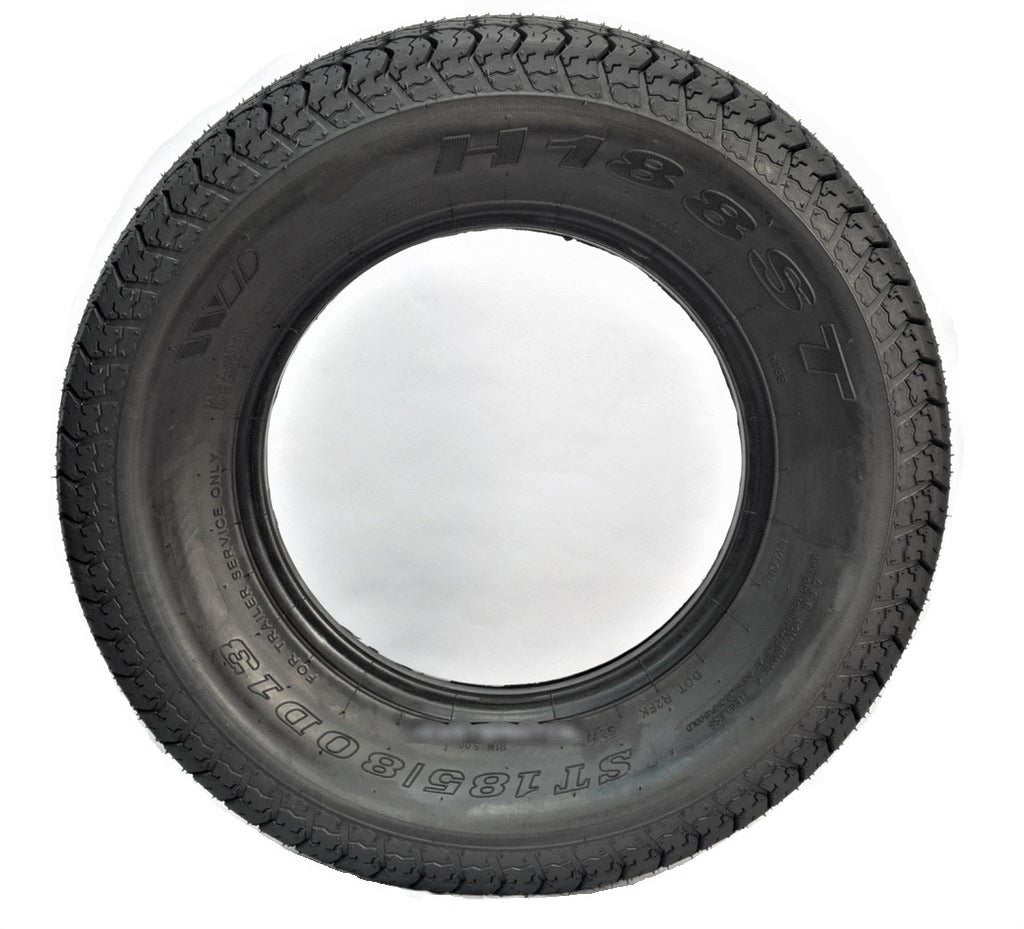 Eco Trail ST185/80D13 Trailer Tire Bias Ply Load Range C 1480# 185/80 D 13