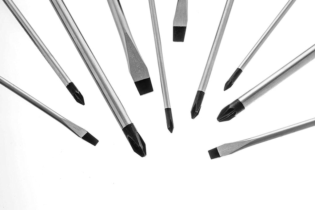TOOLZILLA Screwdriver Set for DIY and Home Fixes (10 Pieces)