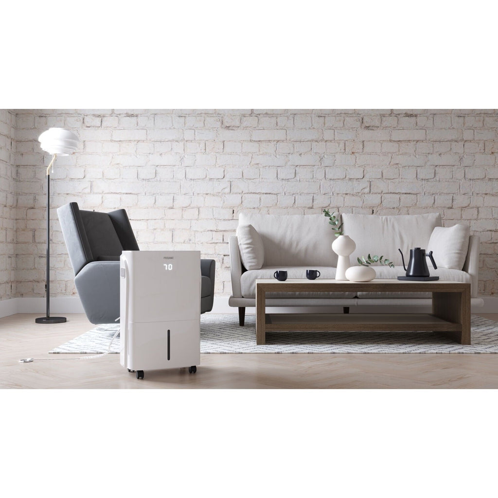 Freonic Energy Star 35-Pint 3,000 Sq.Ft. Portable Dehumidifier in White